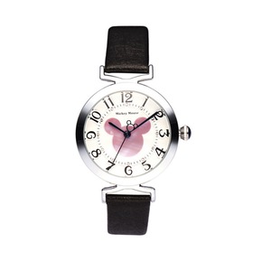 Veile Studios Creative Belt Girl Watch Fashion Simple Cute Mickey Quartz Leather Strap Ladies Watches