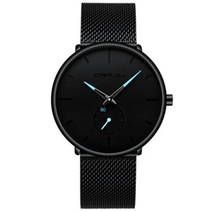 Veile Studios 2150 Fashion Simple Men Waterproof Casual Quartz Watch Electric Blue Watches