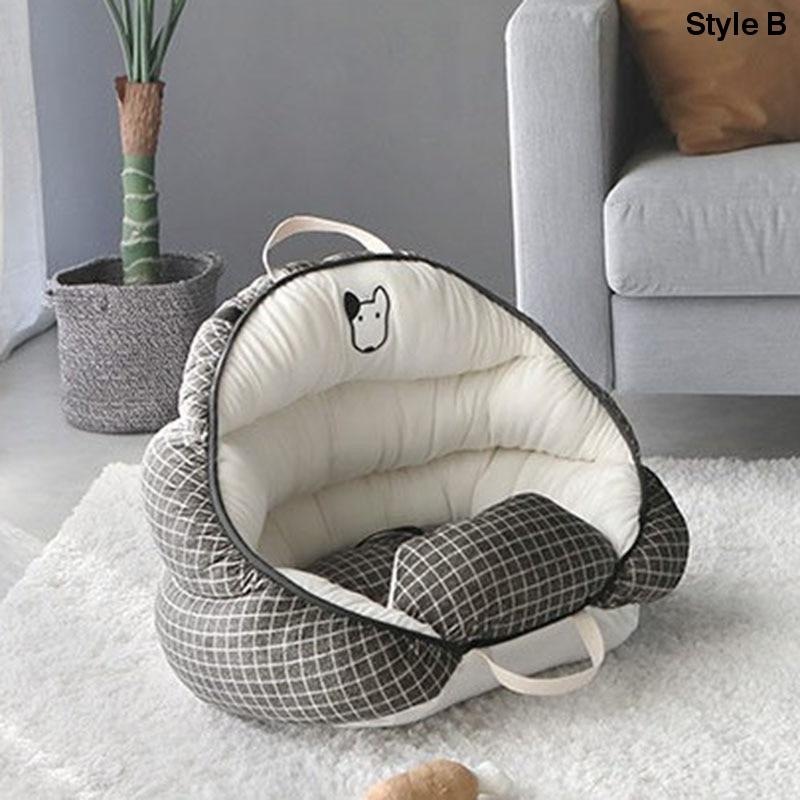 Buy Dog Pouch Travel Bed Portable Pet Bed Car Seat MyDeal