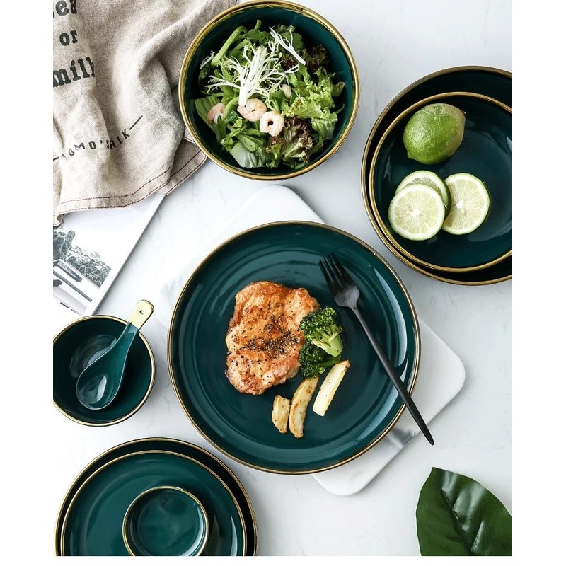 Buy Emerald Forest Dinnerware Set Nordic Tableware MyDeal