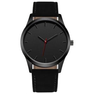 Veile Studios Fashion Men Minimalism Clock Dial Leisure Sport Quartz Watch Black Watches