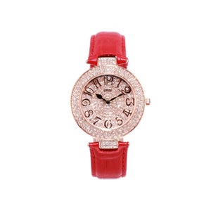 Veile Studios Fashion Waterproof Shiny Ladies Watch Big Dial Bright Round Watches