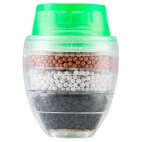 Faucet Water Purifier Filter Household Activated Carbon Multilayer Strainer Seaweed Green Water Filters