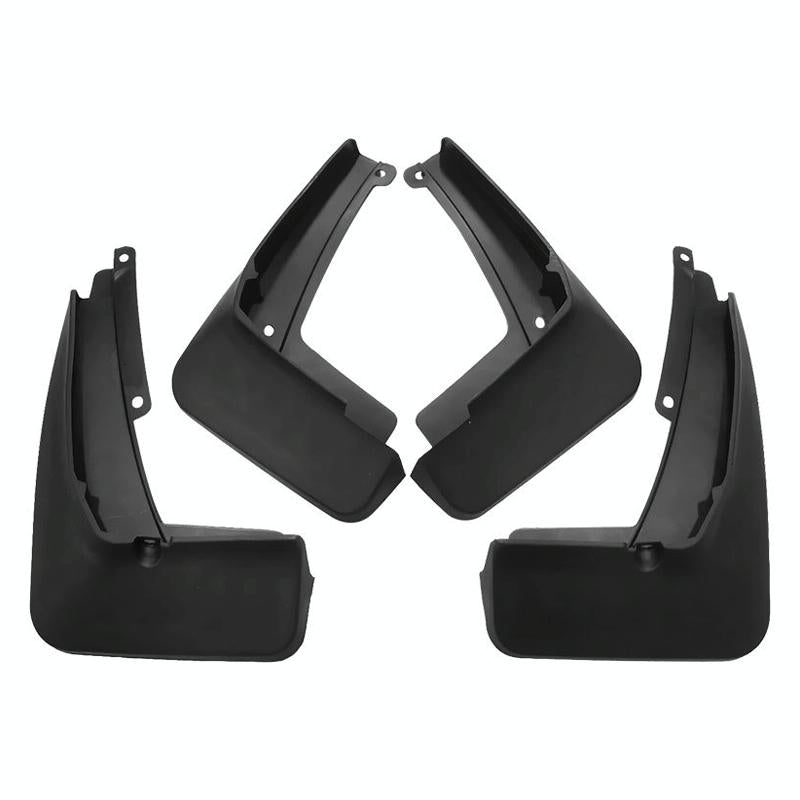4-Pack Universal Black Splash Guards / Mud Flaps For Car, Truck, SUV – OXILAM