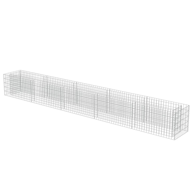 Buy Gabion Raised Bed Galvanised Steel 450X50x50 Cm MyDeal
