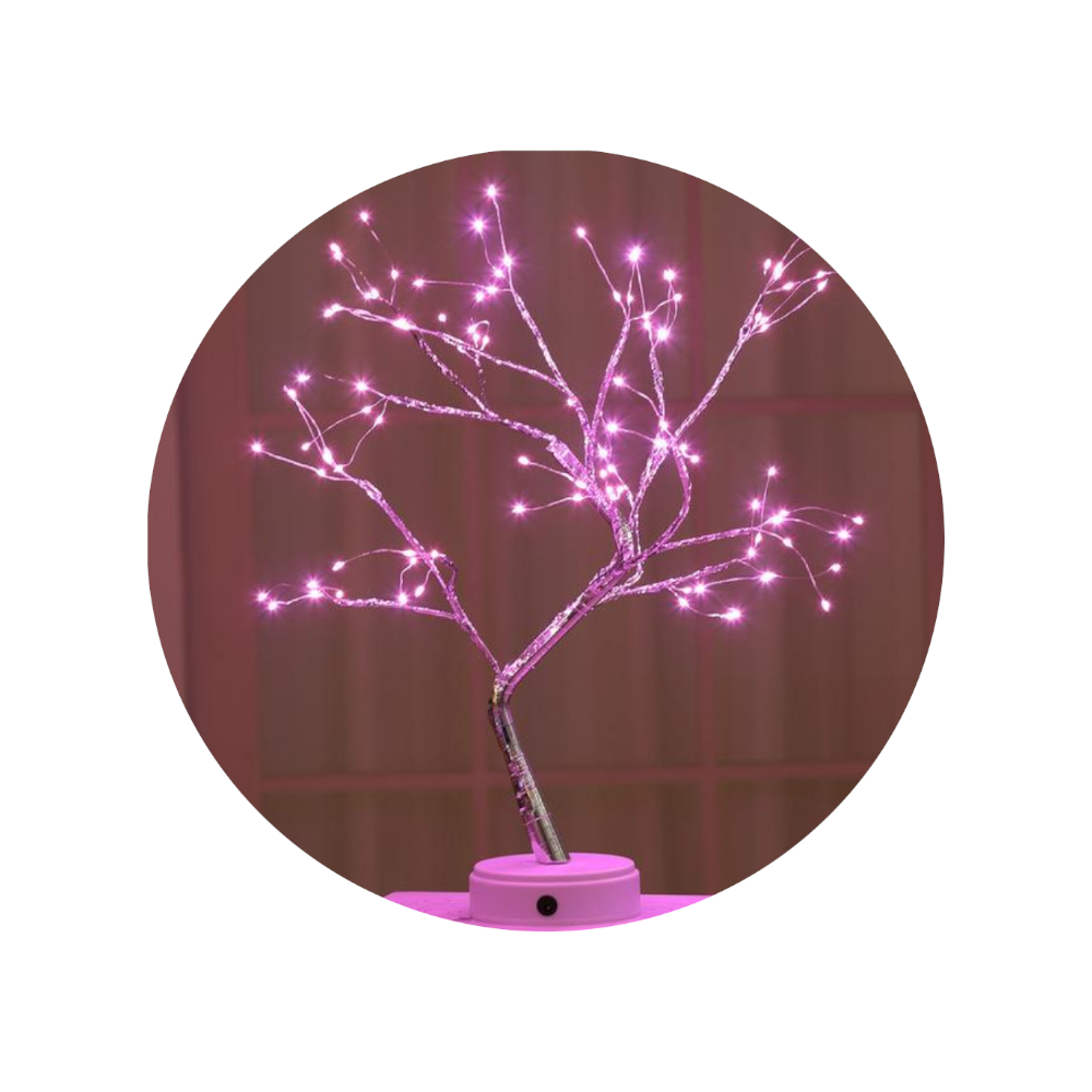 Indoor Led Fairy Lights Tree Usb 3D Table Lamp Home Decor