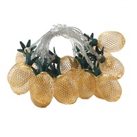 Indoor 2M 20Led Cute Pineapple Shaped Charming Fairy Outdoor String Lights