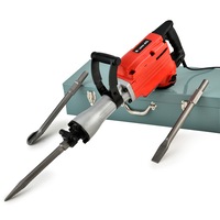 Baumr Ag Baumr Ag Baumrag 2200W Prograde Electric Demolition Jackhammer With 3 Bonus Chisels Steel Jackhammers