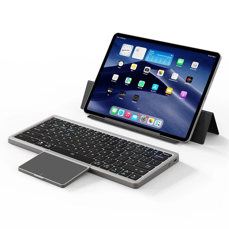 Buy Keyboards & Keypads Bluetooth Keyboard Black Mini Foldable Wireless