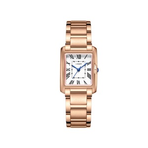 Veile Studios L1058 H Fashion Simple Watch Female Leisure Waterproof Quartz Trend Steel Band Square Watches