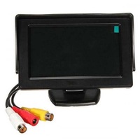 Lcd Car 4.3 Inch Bracket Screen Visual Reversing Image Display Black Rear View Monitors/Cams & Kits