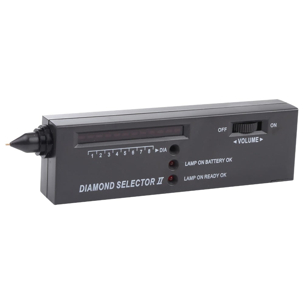 Buy Led Diamond Selector With Battery Indicator Black For Accurate ...