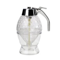 Squeeze Bottle Honey Jar Container Bee Drip Dispenserjuice Syrup Cup Kitchen Accessories Oval Food Storage Containers