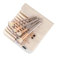 Makeup Elegant Champagne Gold Up Set Cosmetic Tools Brushes