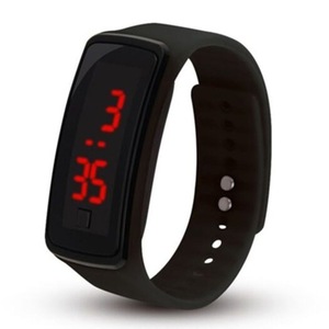 Veile Studios Men Women Led Digital Bracelet Watch Black Watches