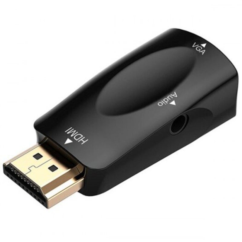 Buy Monitor/AV Cables & Adapters Hdmi To Vga Adapter With Audio Usb