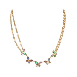 Veile Studios Stainless Steel Gold Colour Thick Link Chain Necklace For Women Fashion Jewelry Necklaces & Pendants