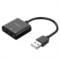 Skt3 Usb External Sound Card For Tablet / Laptop Desktop Audio Black Sound Cards (External)
