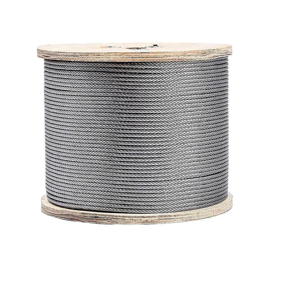 Other Building Materials 50M Stainless Steel Wire Rope Cable 5Mm 316 A4 7X7