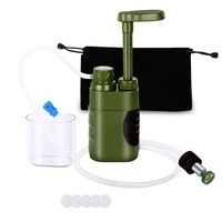 Outdoor Water Filter Straw Filtration System Purifier For Family Preparedness Camping Hiking Emergency Water Filters