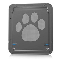 Doggie Door Pet Screen For Dogs Cats Sliding Doors & Flaps