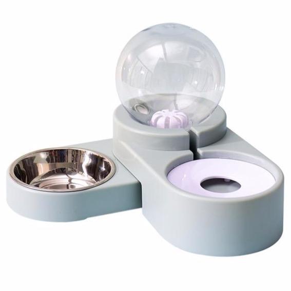 Pet Infinity Food Water Bowl