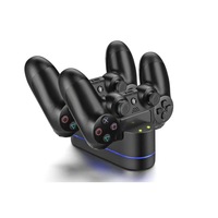 Playstation 4 Charger Kit Ps4 Dual Usb Charging Dock Station Stand For Controller Controllers & Attachments