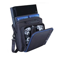 System Bag Ps4 Original Size For Playstation Console Shoulder Protector Carry Handbag Canvas Black Bags Skins & Travel Cases