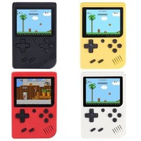 Ragebee 500In1 3.0 Inch Tft Display 2 Player Handheld Game Console Red Video Game Consoles