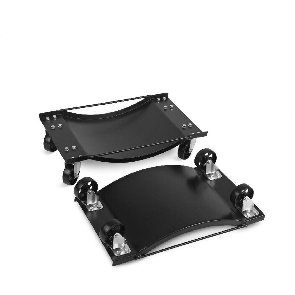 Sedy 2 Piece Wheel Dolly Car Positioning Jack 450Kg Vehicle Mover Transporter Trolley Workshop Dollies Australia