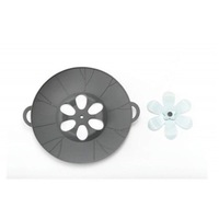 Silicone Lid Spill Stopper Cover For Pot Pan Kitchen Accessories Cooking Tools Gray Saucepan Accessories