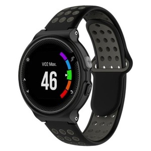 Hod Health And Home Silicone Sports Band Strap For Garmin Forerunner 220 / 230 235 630 620 735Xt Black Watch Bands