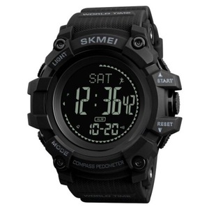 Veile Studios Skmei Fashion Sports Outdoor Multifunctional Waterproof Tide Compass Watch Black Watches
