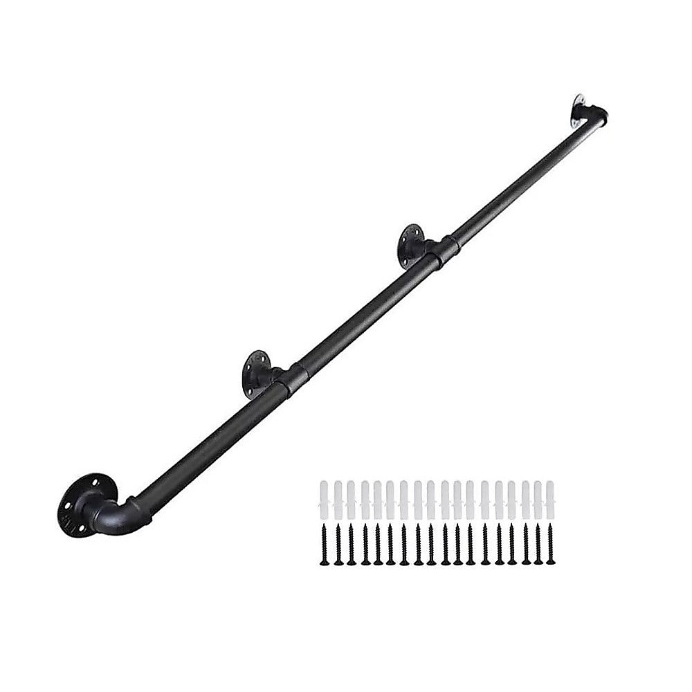 Staircase Kits 3M Handrail Stair Rail Grab Balustrade Banister + Installation Kit
