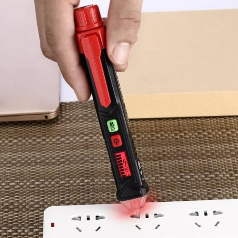 Buy Ht100 Induction Test Pen Ac Voltage Detector Red MyDeal