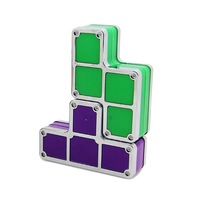 Tetris Puzzle Light Stackable Led Block Lamp Night Novelty Gift Lamps