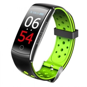 Hod Health And Home Q8s Smart Bracelet Heart Rate Men Women Watch Waterproof Color Screen Sports Band Green Smart Watches