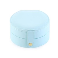 Travel Jewelry Case Pu Leather Jewellery Storage Holder Makeup Bags & Cases