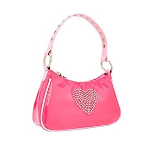 Women Shoulder Bag Fashion Ladies Crossbody Bags Female Handbags Rhinestone Love Small Subaxillary Women's Bags & Handbags