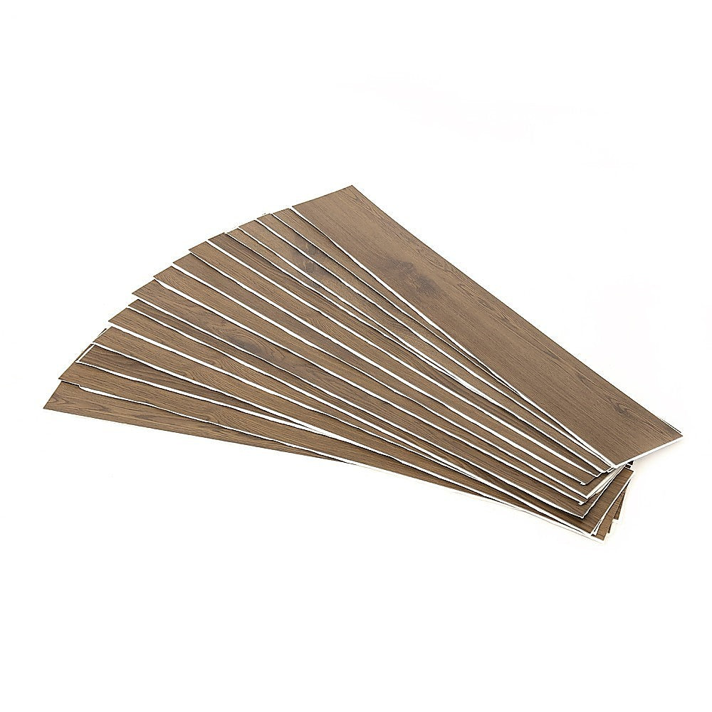 Vinyl Floor Tiles Self Adhesive Flooring Sapele Wood Grain 16 Pack 2.3Sqm Other Flooring & Tiles Australia