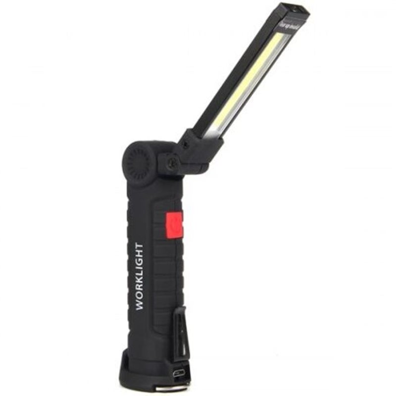 Torches & Work Lights W51 Modes Cob 180 Rotating Position Usb Magnetic Led