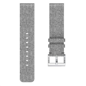 Hod Health And Home Watch Band For Fitbit Versa 2 Classic Luxury Fabric Wrist Strap Gray Watch Bands
