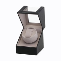 Randy & Travis Machinery Automatic Watch Winder Display Box Case Motor Rotation Storage Pu Leather Watch Winders