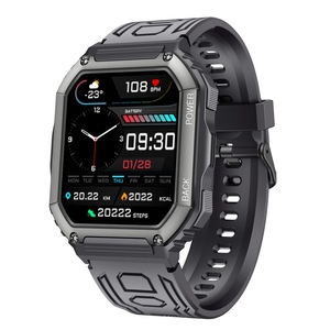 Waterproof Pedometer Sport Smart Watch Support Heart Rate Blood Pressure Monitoring Bt Calling Black Smart Watches
