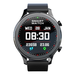 Waterproof Smart Watch Heart Rate / Blood Pressure Monitor / Physiological Management Black Smart Watches