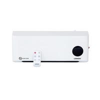 Lenoxx Wall Mounted Heater & Fan With Remote Control Heaters