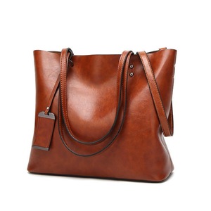 Hod Health And Home Women Oil Leather Tote Handbags Capacity Shopping Crossbody Bag Women's Bags & Handbags