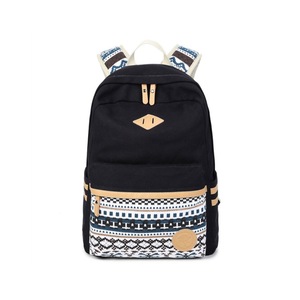 Hod Health And Home Canvas School Backpack Laptop Bag Shoulder Daypack Handbag Women's Bags & Handbags