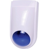 S5417 110dB Weatherproof 15W Siren with Blue LED Strobe Light