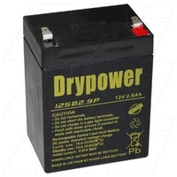 Drypower 12V 2.9Ah Sealed Lead Acid Multipurpose VRLA AGM Main Power Battery